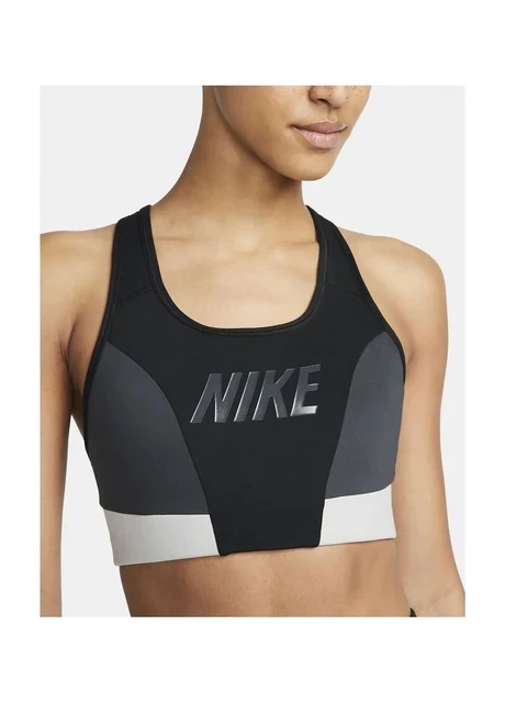 Спортивний топ жіночий Nike Dri-Fit Swoosh Black Dq5134-010 (DQ5134-010) — фото 4
