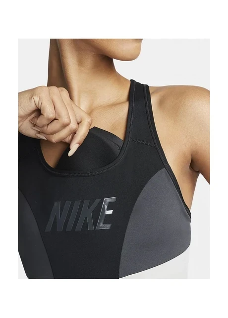Спортивний топ жіночий Nike Dri-Fit Swoosh Black Dq5134-010 (DQ5134-010) — фото 5