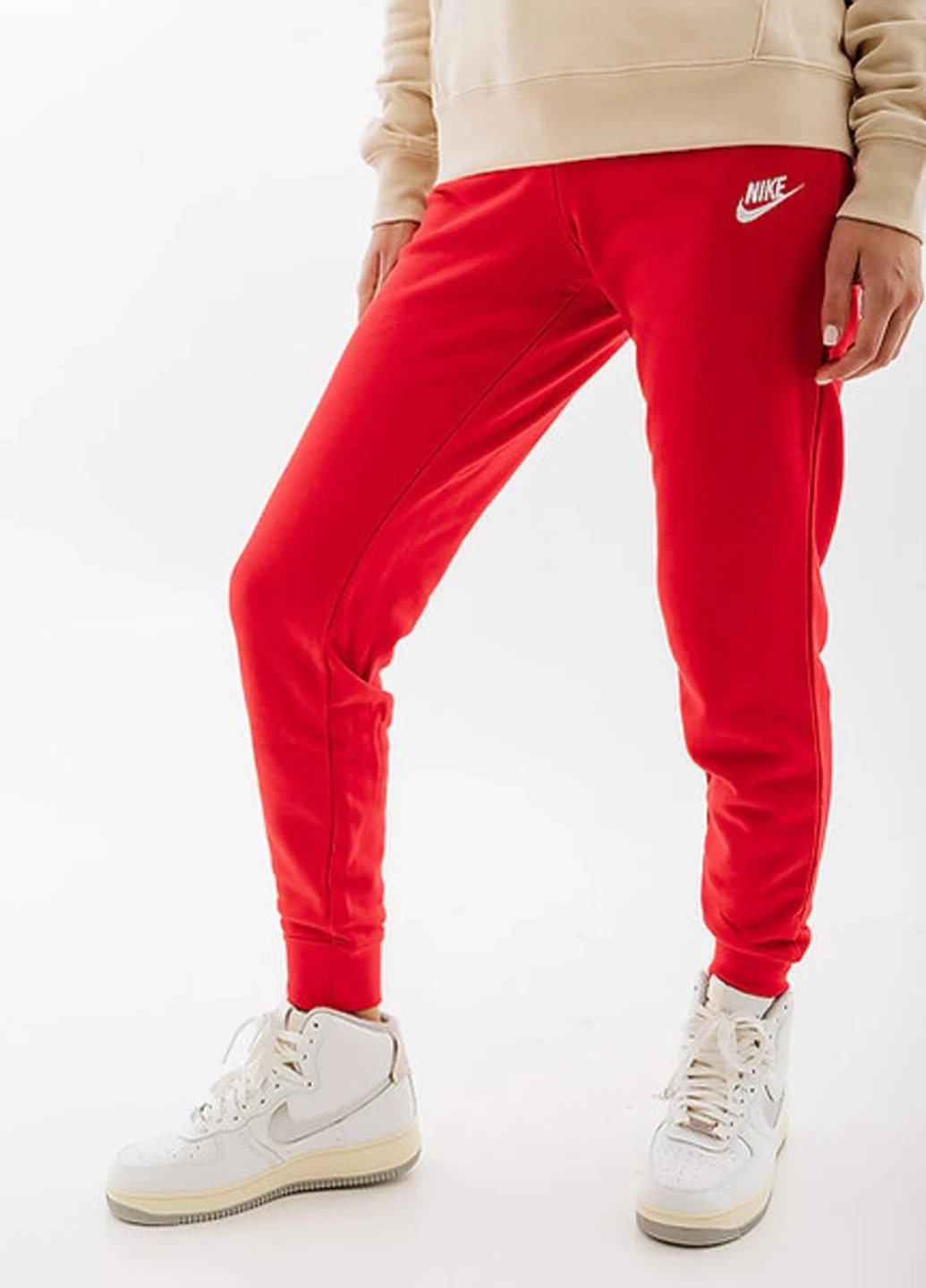 Брюки жіночі Nike Club Flc Pant Tight (DQ5174-657) — фото 1