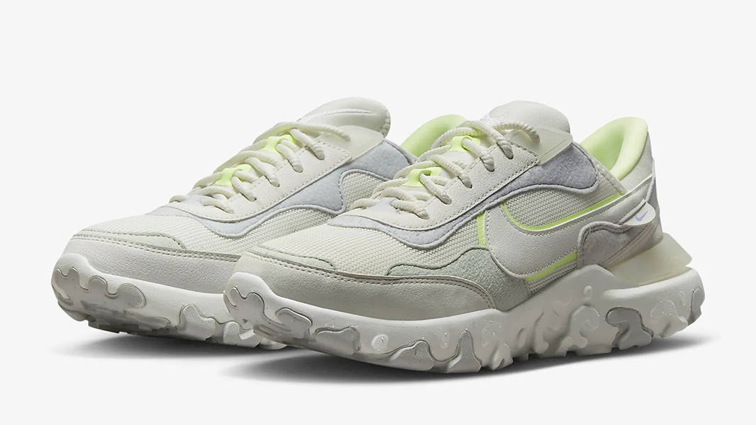 Кросівки жіночі Nike React Revision Green (DQ5188-101) — фото 3