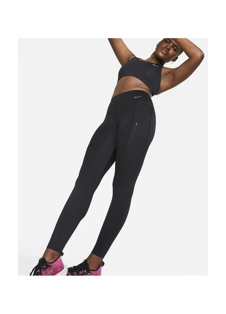 Лосіни жіночі Nike Dri-Fit Go Black Dq5672-010 (DQ5672-010) — фото 3