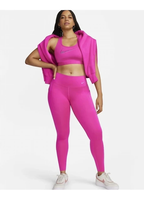 Лосіни жіночі Nike Go Leggings Pink (DQ5672-615) — фото 2