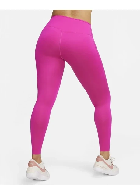Лосіни жіночі Nike Go Leggings Pink (DQ5672-615) — фото 4