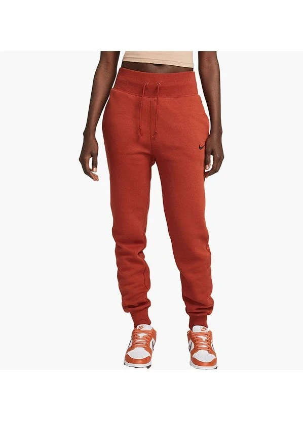 Брюки жіночі Nike Sportswear Phoenix Fleece High-Waisted Joggers Orange (DQ5688-832) — фото 1