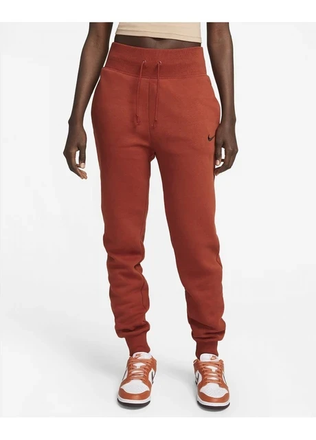 Брюки жіночі Nike Sportswear Phoenix Fleece High-Waisted Joggers Orange (DQ5688-832) — фото 3