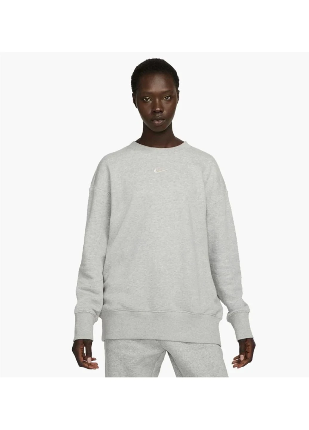 Кофта жіночі Nike Oversized Crewneck Sweatshirt (DQ5733-063) — фото 1