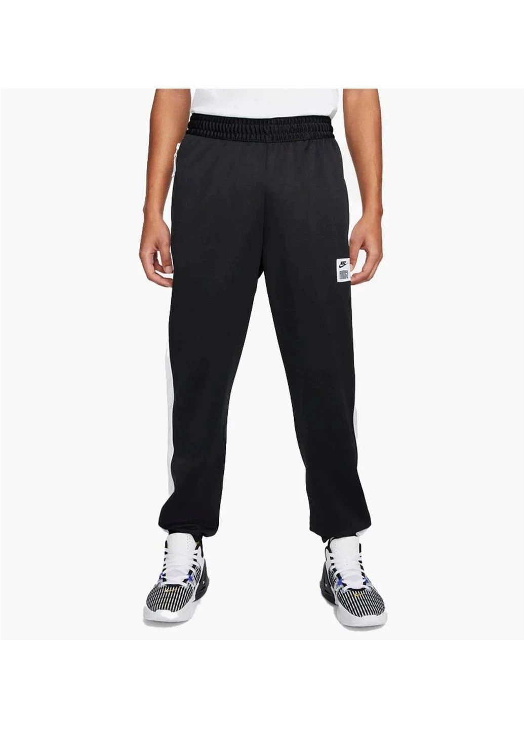Брюки чоловічі Nike Therma-Fit Starting Five Basketball Fleece Pants Black Dq5824-010 (DQ5824-010) — фото 1