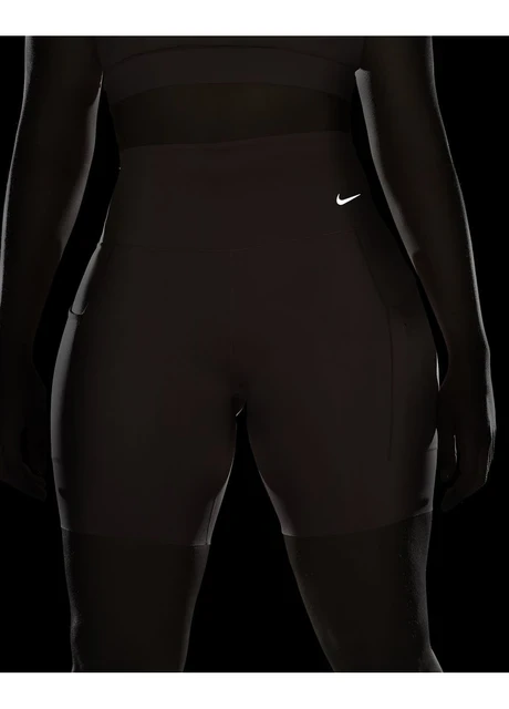 Спортивний топ жіночий Nike Go Womens Firm-Support High-Waisted 8 Biker Shorts With Pockets Peach (DQ5923-618) — фото 5
