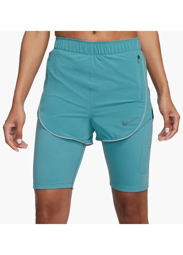Шорти жіночі Nike Run Dri Fit 2 In 1 Shorts (DQ5935-424) — фото 1