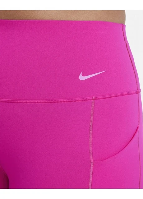 Лосіни жіночі Nike Universa Medium-Support High-Waisted Full-Length Leggings With Pockets Pink (DQ5996-615) — фото 7