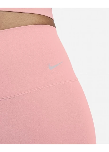 Спортивний топ жіночий Nike Zenvy Womens Gentle-Support High-Waisted 8 Biker Shorts Peach (DQ6003-618) — фото 6