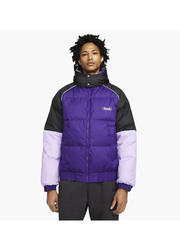 Куртка чоловіча Nike Lebron Mens Down Basketball Jacket Violet/Black (DQ6140-547) — фото 1