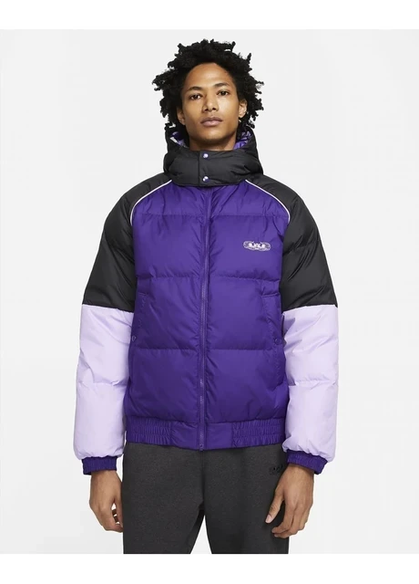 Куртка чоловіча Nike Lebron Mens Down Basketball Jacket Violet/Black (DQ6140-547) — фото 3
