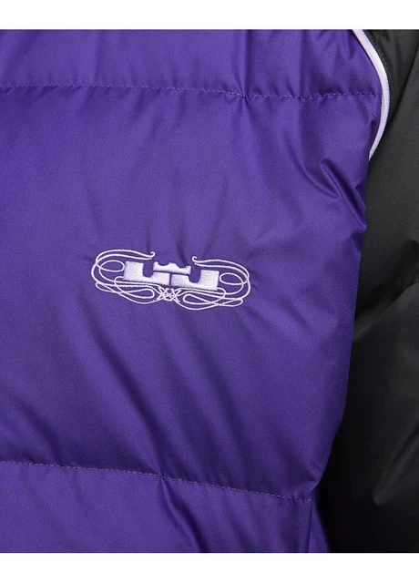 Куртка чоловіча Nike Lebron Mens Down Basketball Jacket Violet/Black (DQ6140-547) — фото 6