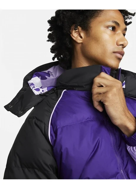 Куртка чоловіча Nike Lebron Mens Down Basketball Jacket Violet/Black (DQ6140-547) — фото 7