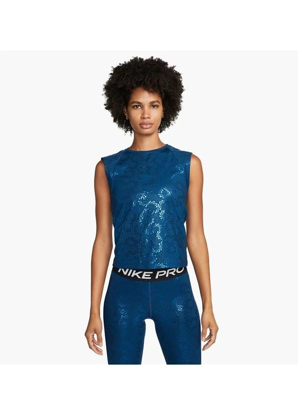 Майка жіноча Nike Pro Dri-Fit Blue (DQ6174-460) — фото 1