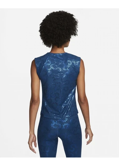 Майка жіноча Nike Pro Dri-Fit Blue (DQ6174-460) — фото 4