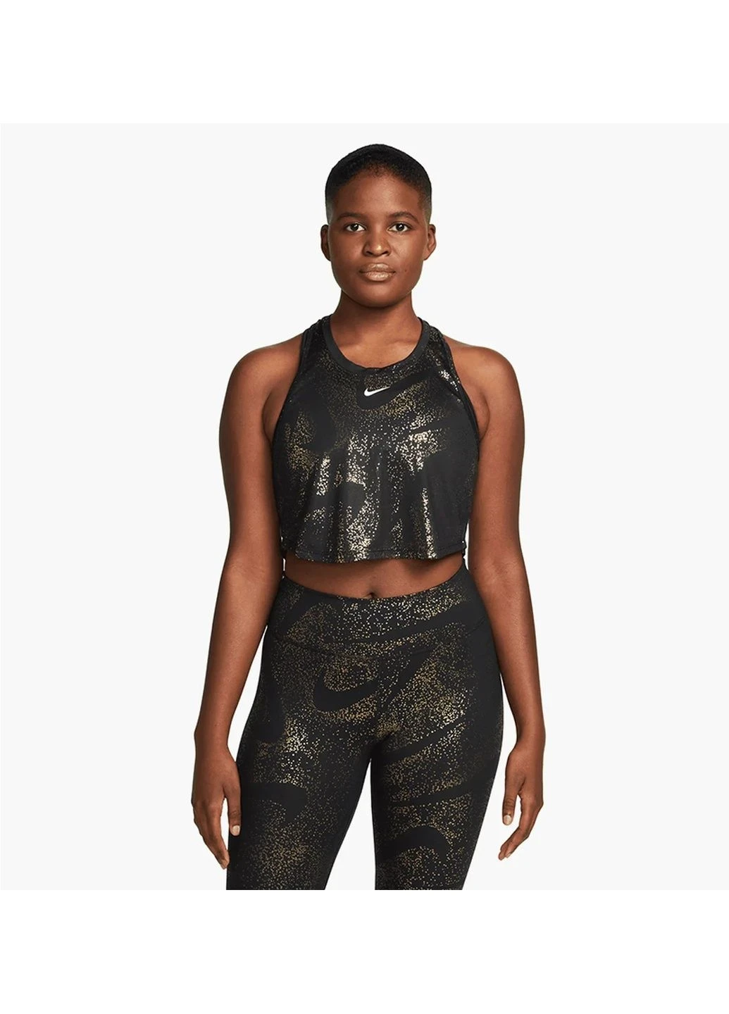 Спортивний топ жіночий Nike One Dri-Fit Black Dq6304-010 (DQ6304-010) — фото 1
