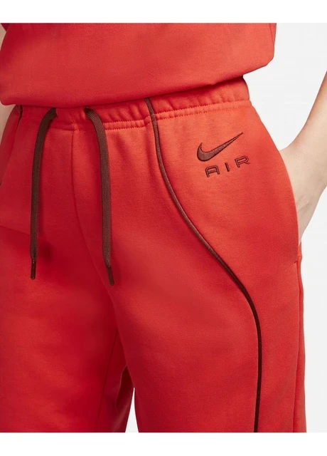 Брюки жіночі Nike Air Mid-Rise Fleece Joggers (DQ6563-696) — фото 5