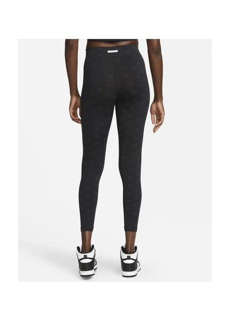Лосіни жіночі Nike Air Aop Hr Tgt Blk Black (DQ6573-010) — фото 4