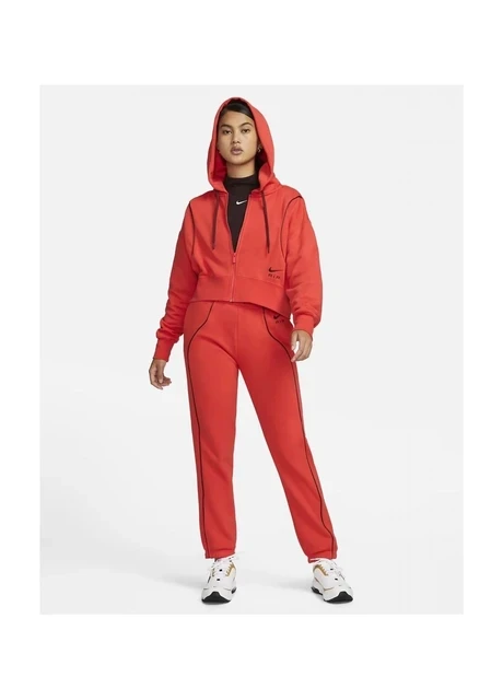 Кофта жіночі Nike Nsw Full-Sip Air Fleece Hoodie (DQ6579-696) — фото 7