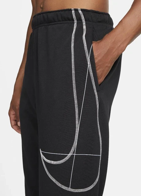 Брюки чоловічі Nike Dri-Fit Mens Fleece Tapered (DQ6614-010) — фото 4