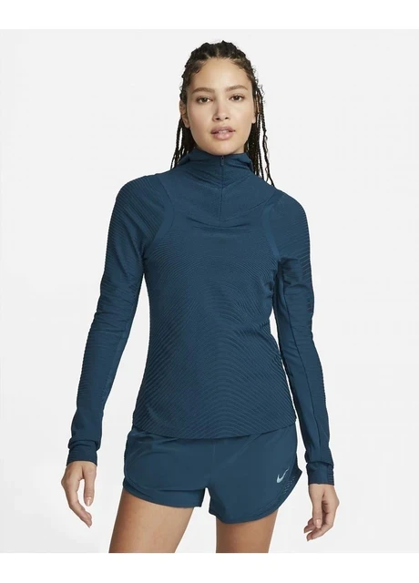 Кофта жіночі Nike Therma-Fit Adv Run Division Womens Running Mid Layer Blue (DQ6649-460) — фото 3