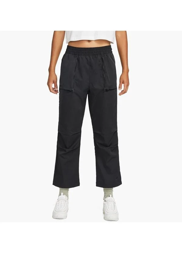 Брюки жіночі Nike Sportswear Dri-Fit Tech Pack Mid-Rise Woven Pants Black (DQ6659-010) — фото 3