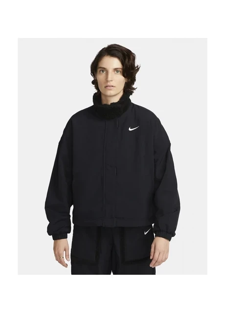 Куртка жіноча Nike Sportswear Essential Women's Woven Fleece-Lined (DQ6846-010) — фото 3