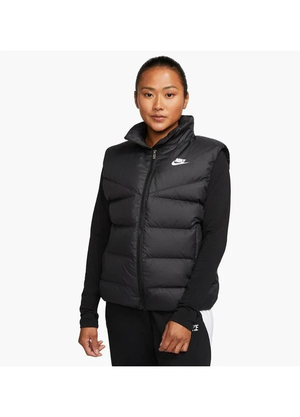 Жилетка жіноча Nike Sportswear Therma-Fit Windrunner Black (DQ6896-010) — фото 1