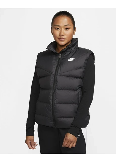 Жилетка жіноча Nike Sportswear Therma-Fit Windrunner Black (DQ6896-010) — фото 2