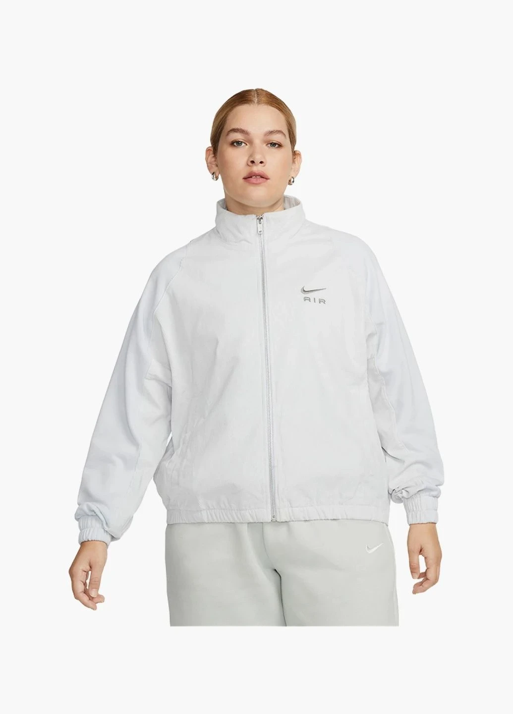 Вітровка жіноча Nike Corduroy Fleece Full-Zip Jacket (DQ6928-043) — фото 1