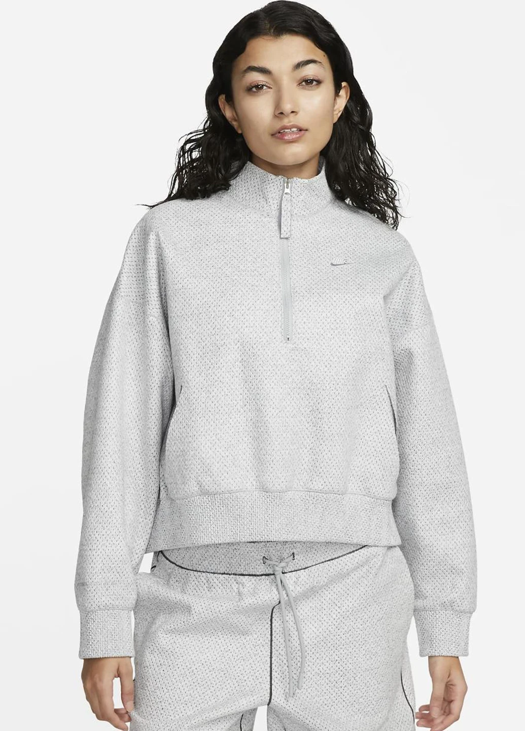 Куртка жіноча Nike Forward Jacket Women's 1/4-Zip Jacket (DQ6999-084) — фото 1