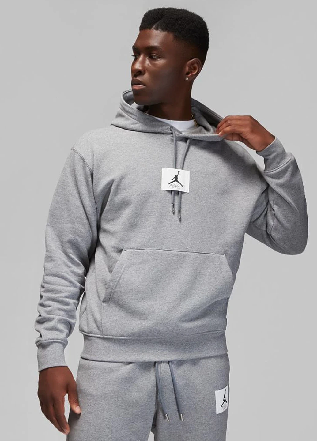 Кофта чоловіча Jordan M Ess Stmt Fleece Po (DQ7338-091) — фото 1