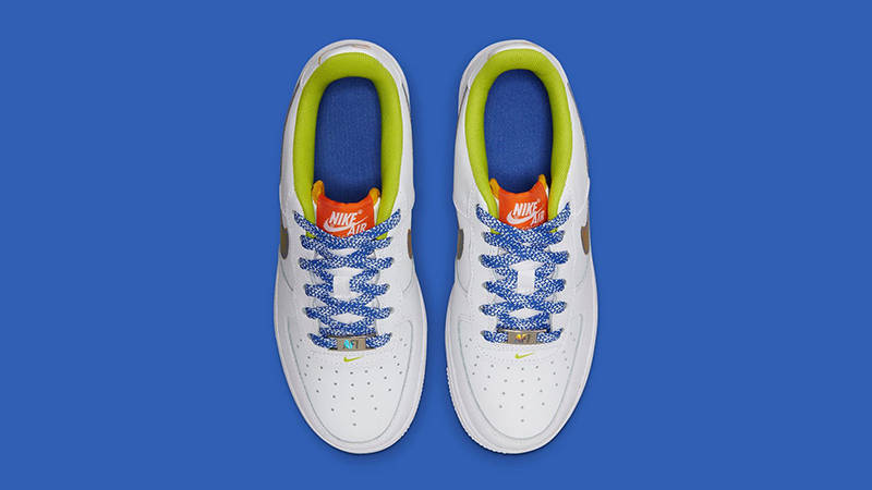 Кросівки жіночі Nike Air Force 1 Gs (DQ7767-100) — фото 4