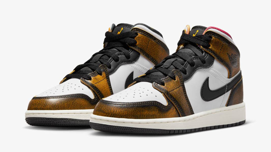 Кросівки жіночі Jordan 1 Mid Se (Gs) (DQ8418-006) — фото 3