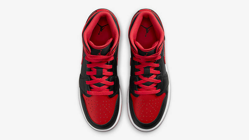 Кросівки Jordan 1 mid gs — фото 4