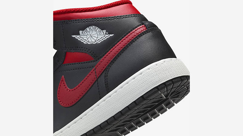 Кросівки дитячі Jordan 1 Mid (Gs) Black (DQ8423-067) — фото 6