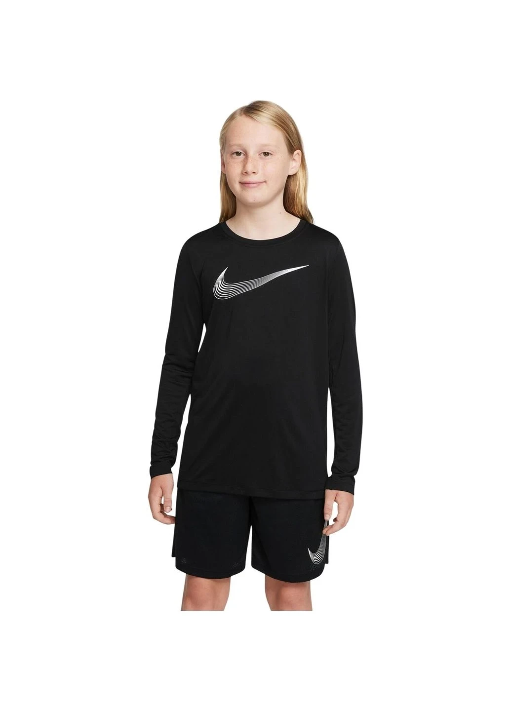 Светр дитячий Nike Dri-Fit Long Sleeve Training Top (DQ8811-010) — фото 1