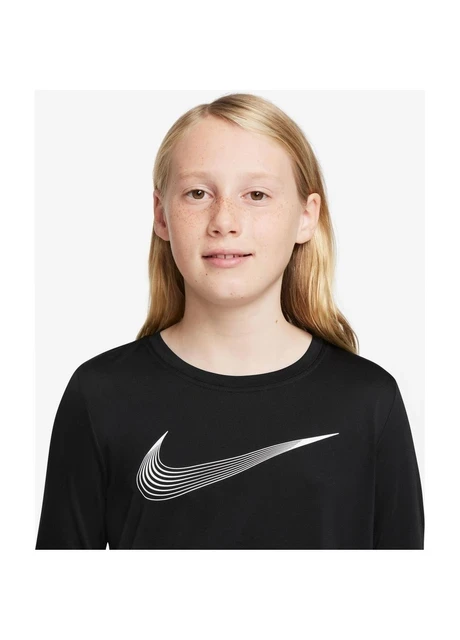 Светр дитячий Nike Dri-Fit Long Sleeve Training Top (DQ8811-010) — фото 5