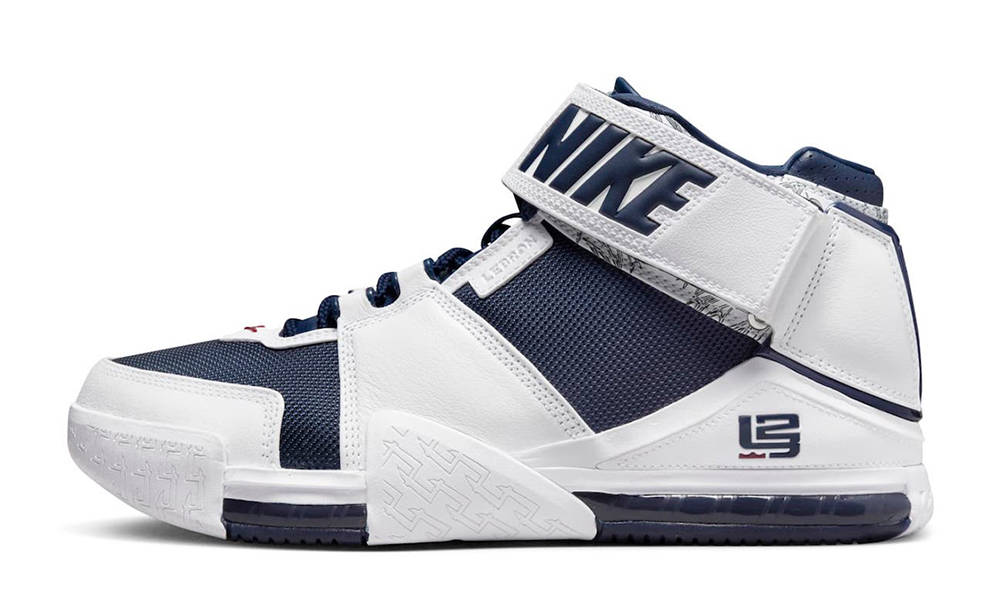 Баскетбольні кросівки чоловічі Nike Zoom Lebron 2 (DR0826-100) — фото 1