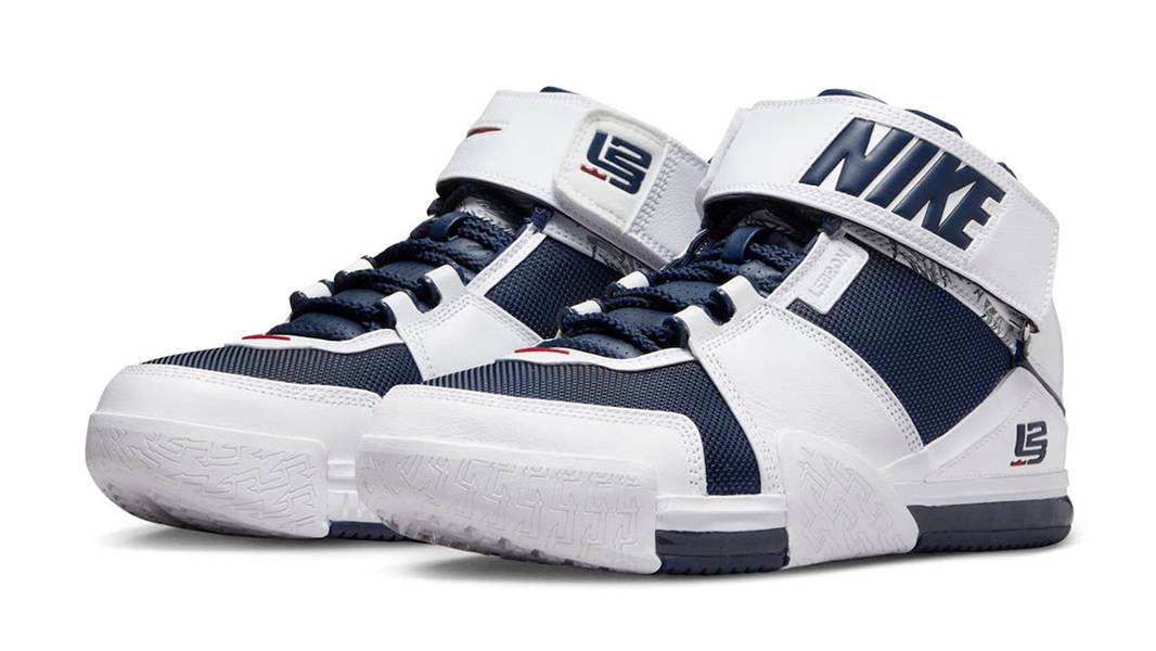 Баскетбольні кросівки чоловічі Nike Zoom Lebron 2 (DR0826-100) — фото 3
