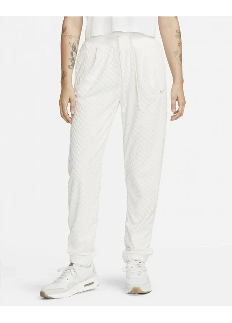 Брюки жіночі Nike Sportswear Everyday Modern Womens High-Waisted Joggers White (DR2178-133) — фото 3