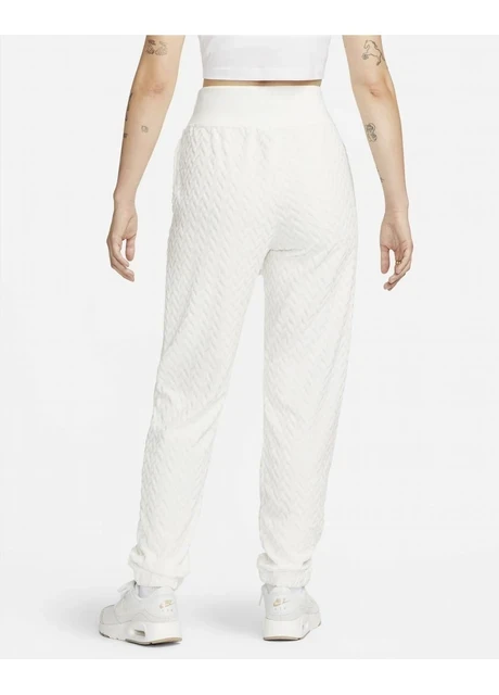 Брюки жіночі Nike Sportswear Everyday Modern Womens High-Waisted Joggers White (DR2178-133) — фото 4