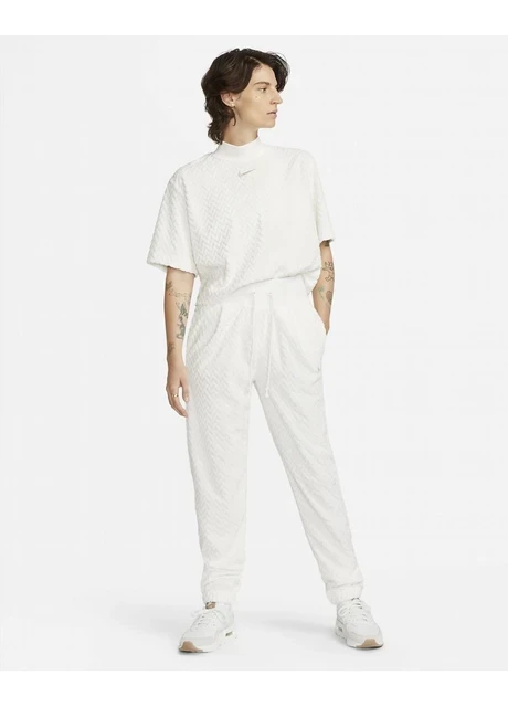 Брюки жіночі Nike Sportswear Everyday Modern Womens High-Waisted Joggers White (DR2178-133) — фото 6