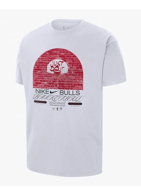 Футболка чоловіча Nike Chicago Bulls Courtside Max 90 Mens Nba T-Shirt White (DR6292-100) — фото 3