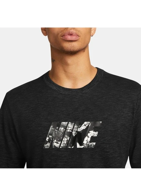 Футболка чоловіча Nike Dri-Fit Slub (DR7532-010) — фото 4