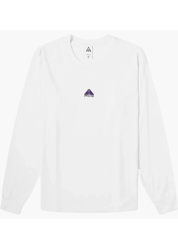 Кофта чоловіча Nike Acg Lungs T-Shirt White (DR7753-122) — фото 1