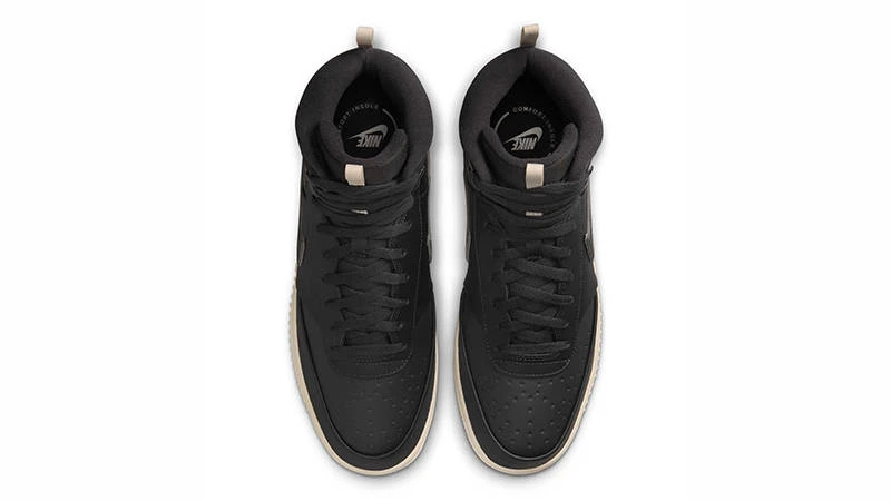 Nike Court Vision Mid Winter 'Dark Smoke Grey Light Bone' — фото 4