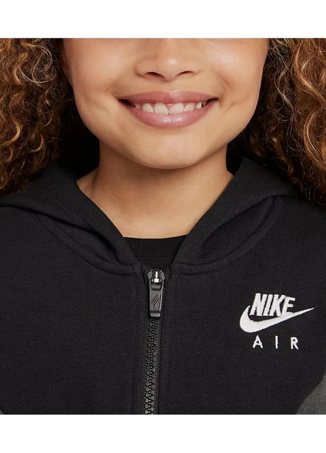 Светр дитячий Nike Sweat Zip Black (DR8508-010) — фото 4